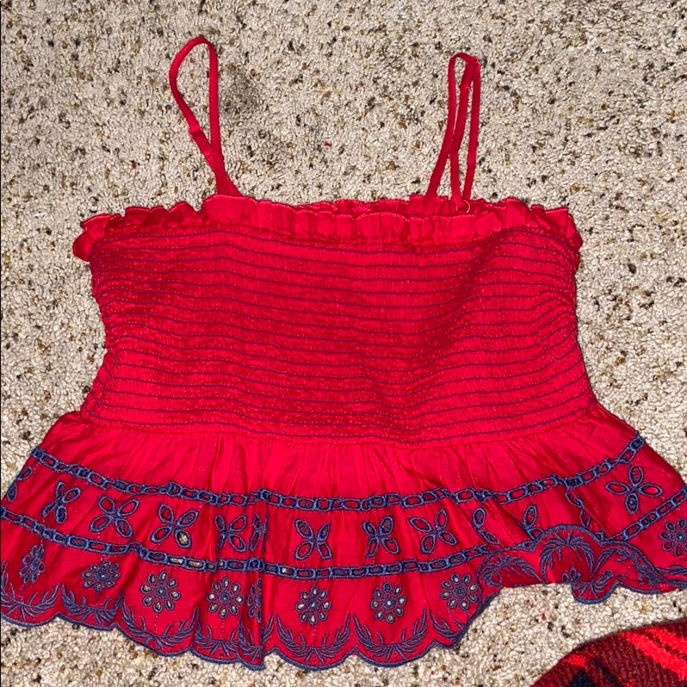 Size-Small , Red and dark blue